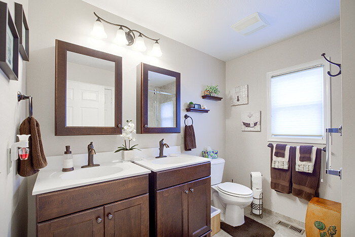 Ranch Home Bathroom
