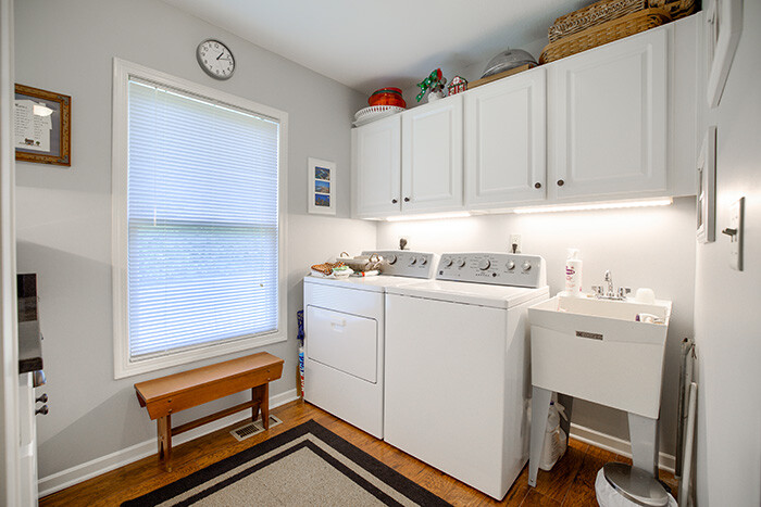Ranch Home Laundry and Utility Room