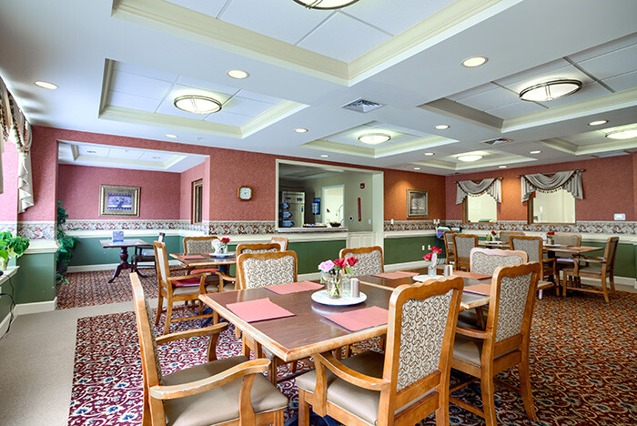 Assisted Living Dining Room